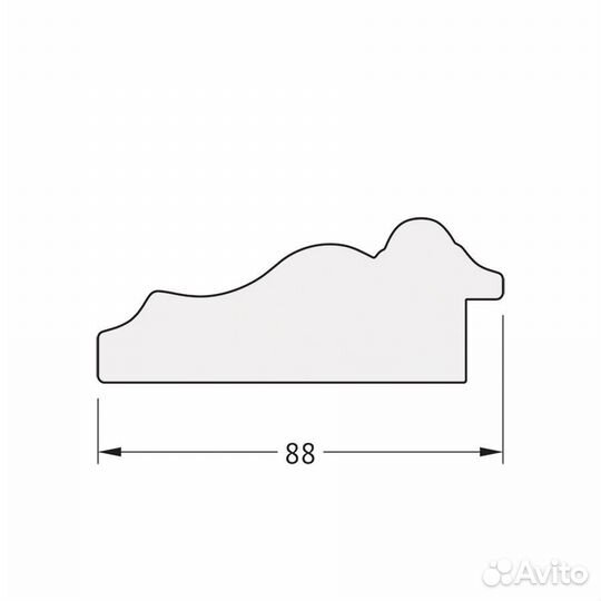 Зеркало Evoform Octagon BY 7167 66x86 римское сер