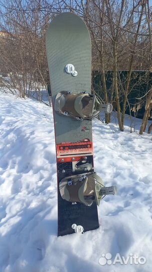 Сноуборд Rossignol и крепы Flow