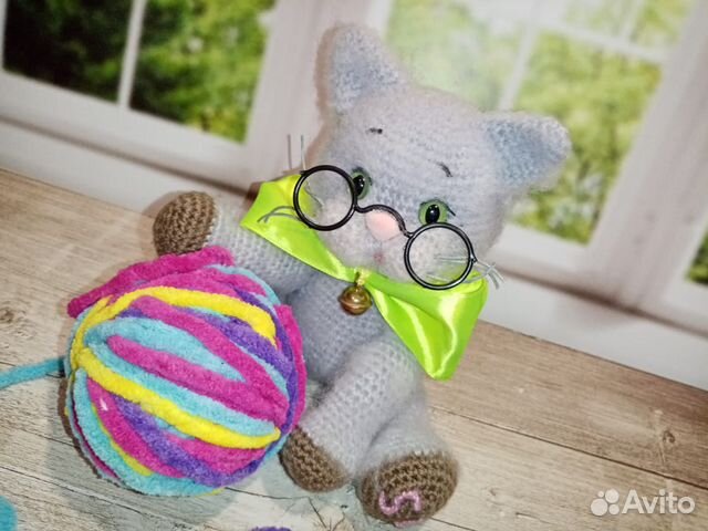 Мягкая игрушка котик