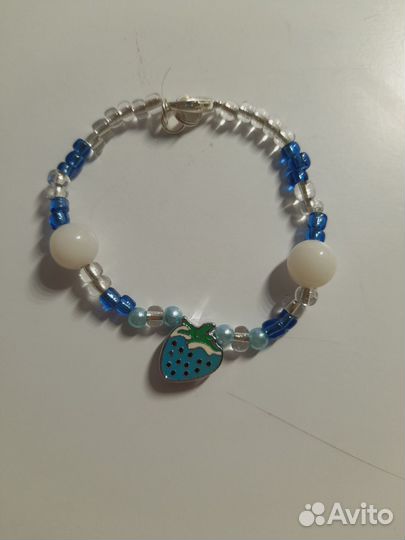 Браслет «клубника»