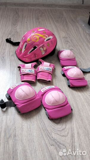 Шлем и защита для роликов