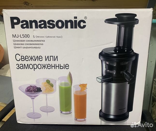 Соковыжималка Panasonic MJ-L500STQ