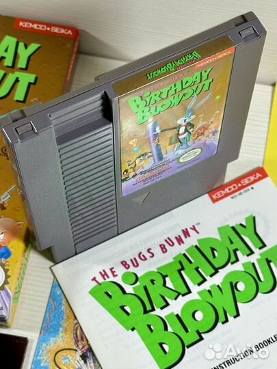 The Bugs Bunny Birthday Blowout NES