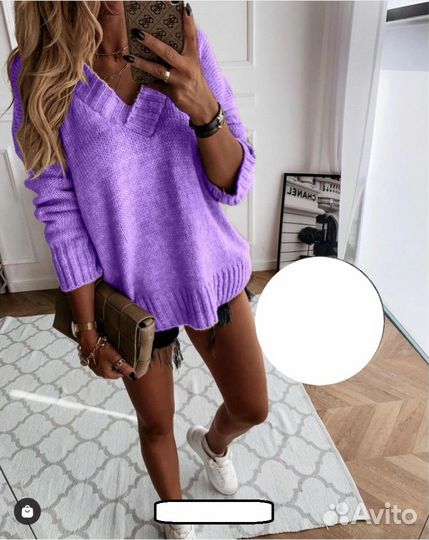 Свитер 42-48р, 7 цветов