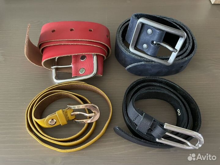 Ремень женский натуральная кожа