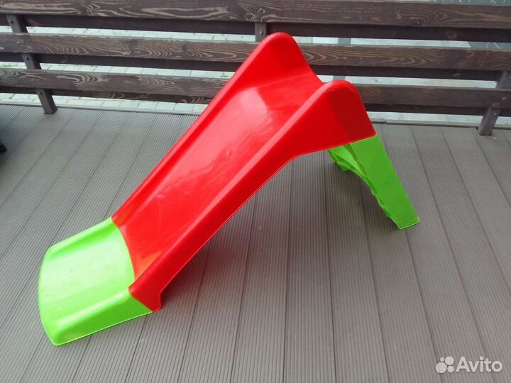 Детская горка пластиковая бу
