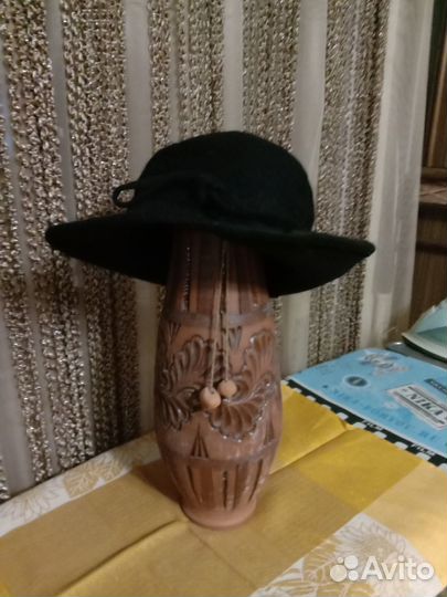 Шляпа фетровая женская