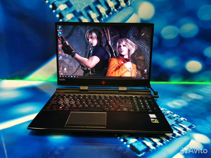 144 Гц / Игровой HP Omen на i7 8750H / GTX 1070