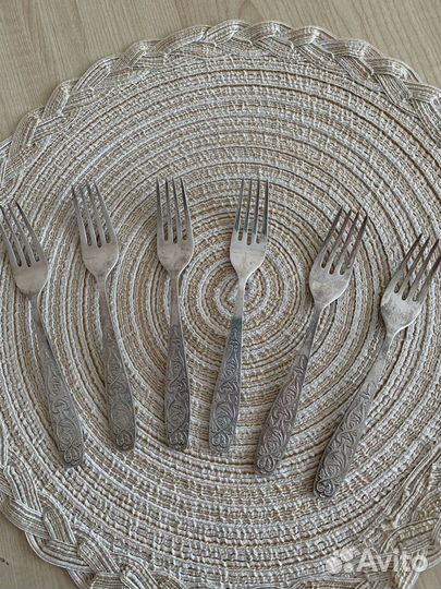 Ложки и вилки мельхиоровые