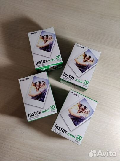 Картриджи для Instax Mini (10/20 снимков, новые)