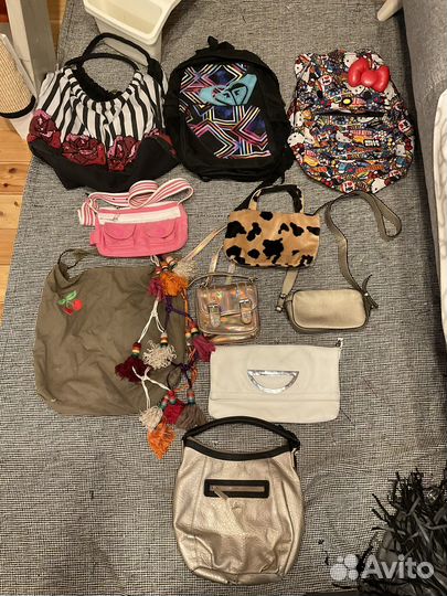 Сумки и рюкзаки женские бу