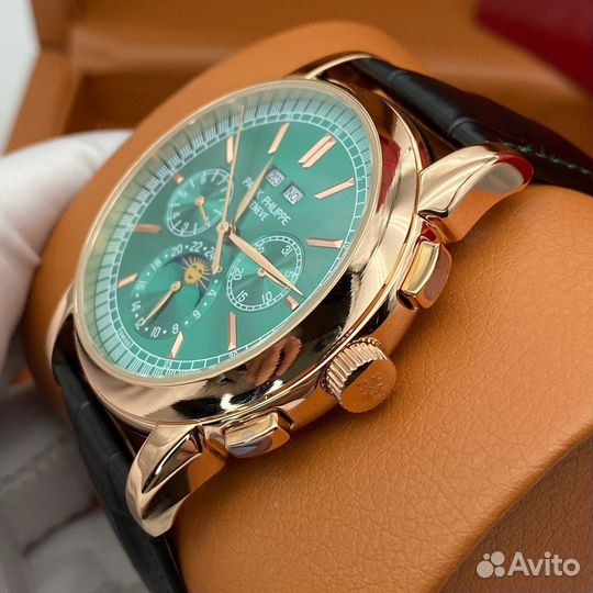 Часы Patek Philippe gold green