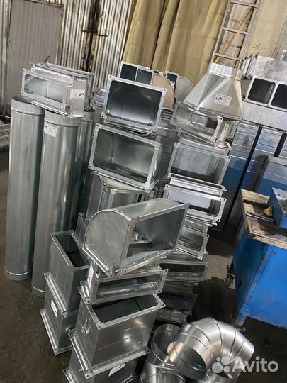 Воздуховоды тройники врезки отводы для вентиляции