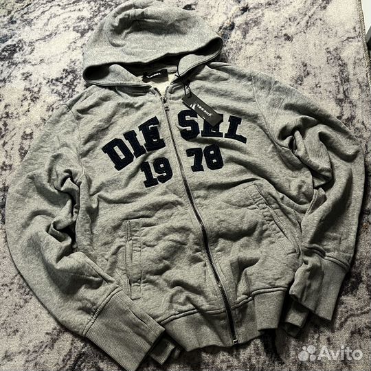 Зип худи diesel оригинал L,XL