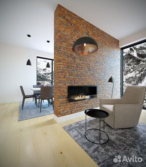 Встраиваемый биокамин Firezo Classic 1700