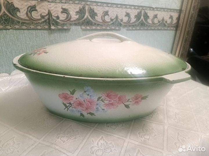 Утятница чугунная СССР