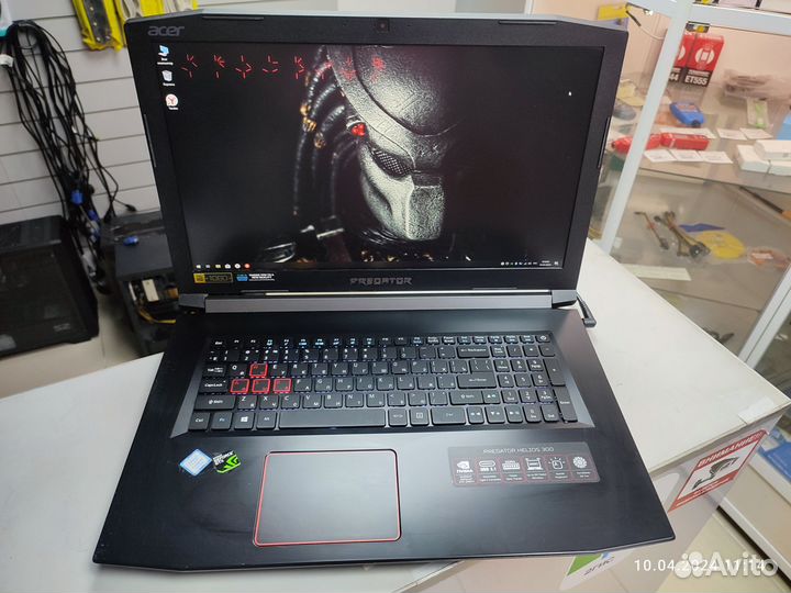 Игровой Acer predator Core i7+16gb+GTX+nvme+17.3