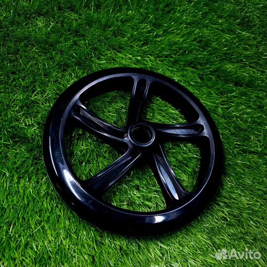 Колесо самоката 200 мм (Пластик) Черное