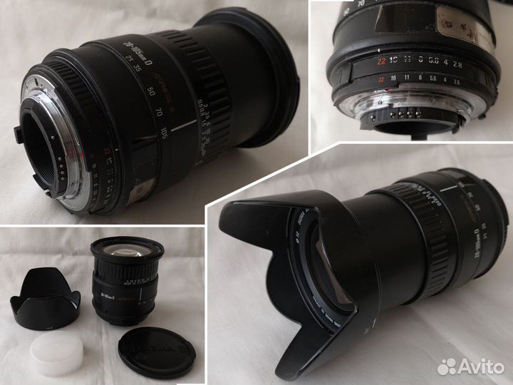 Объективы на байонет Nikon F