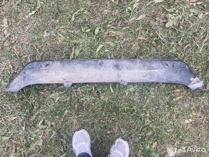 Юбка задняя Chevrolet Spark 2010-2015