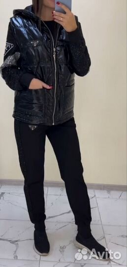 Куртка жилет штаны женская одежда