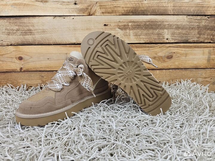 Угги Ugg Lowmel Sneaker Sand женские оригинал