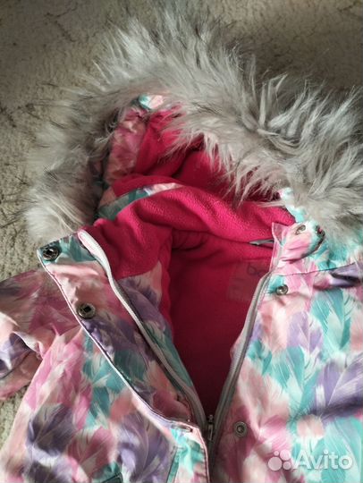 Комплект зимний для девочки 86-92