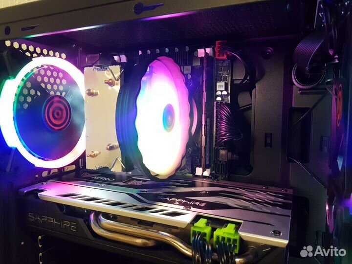 Игровой пк Intel 10/20 ядер/32gb/RX 580 8gb