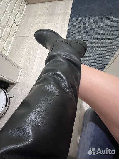 Сапоги женские натуральная кожа 38 размер зимние