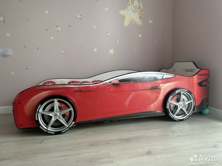 Детская кровать машинка бу