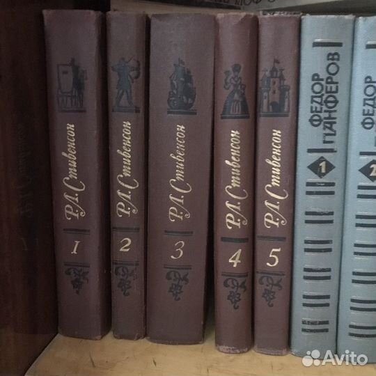 Сборник книг Р.Л.Стивенсон
