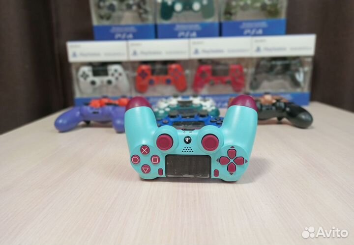 Джойстик PS4 dualshock v2 геймпад лазурный