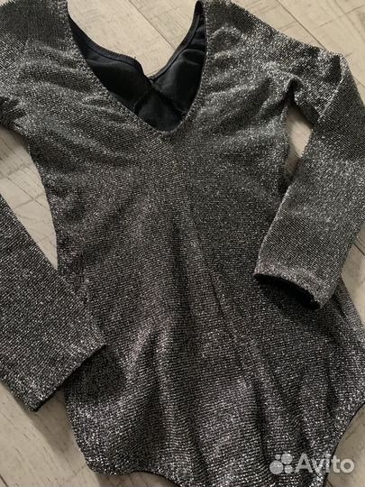 Купальник слитный с длинными рукавами 40-42 р