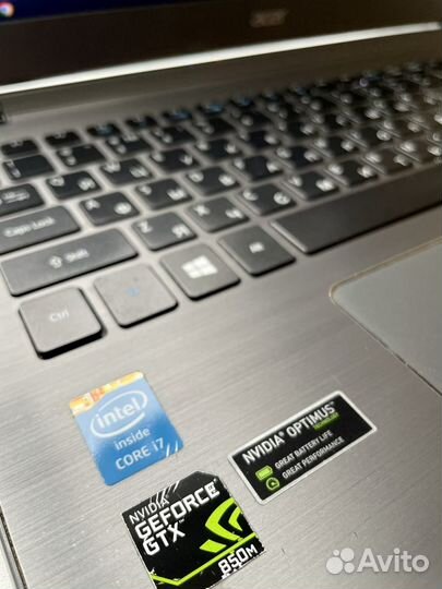 Acer Игровой - Core i7 - Nvidia GTX 4Gb - IPS