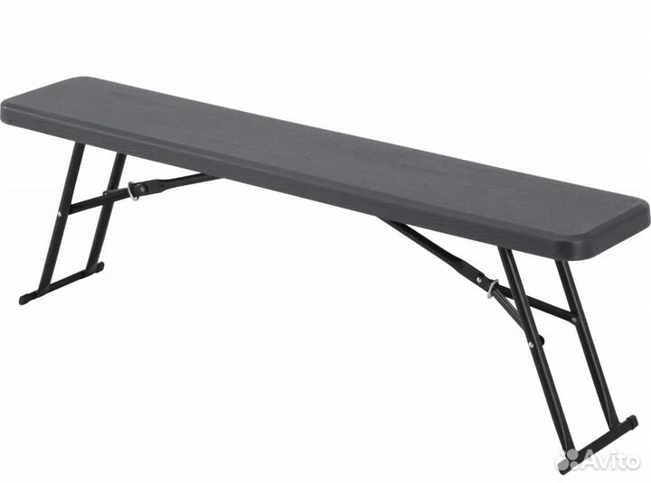 Скамейка Складная 1,4м/ Сталь, Пластик