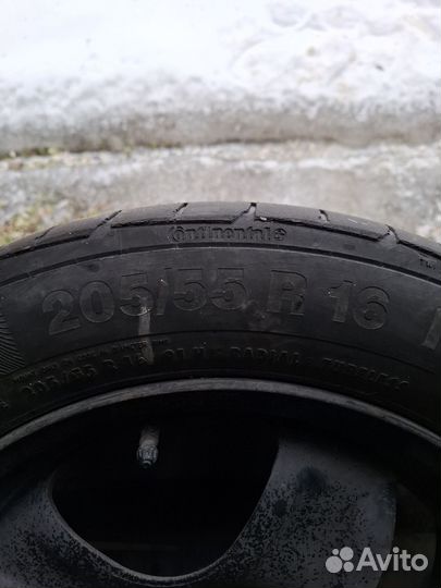 Шины 205 55 16 летние бу