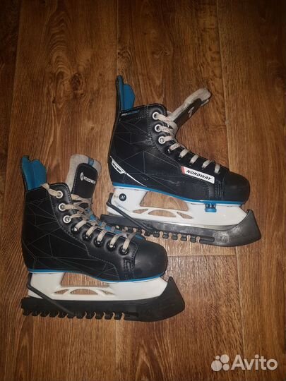 Коньки детские nordway раздвижные р 30/33