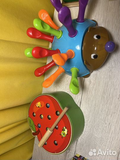 Развивающие игрушки монтессори