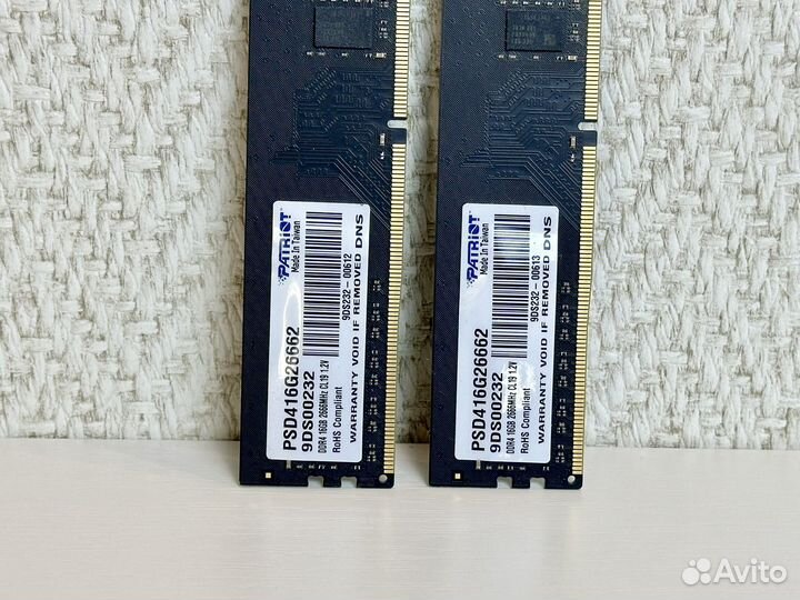 Оперативная память Patriot 32Gb 2666MHz