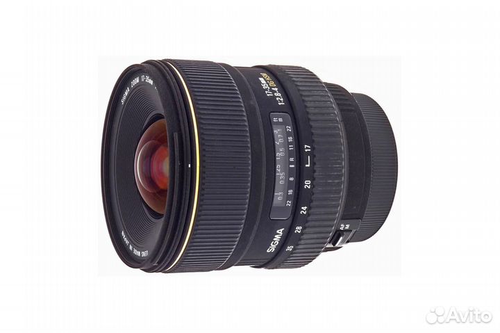 Sigma 17-35mm F2.8-4 DG EX HSM на Canon EF