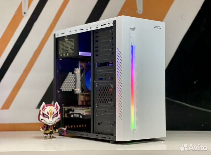Игровой пк intel core i7/ gtx 1050ti 4gb