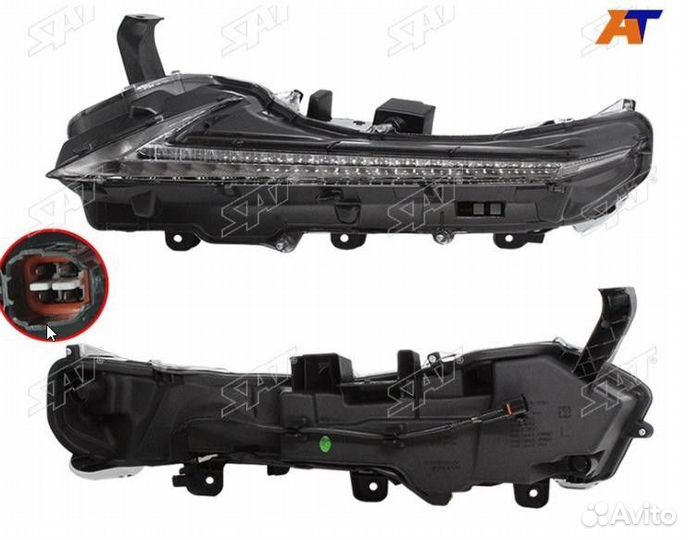 Lexus NX 200 правый фанарь дхо (ходовые огни)