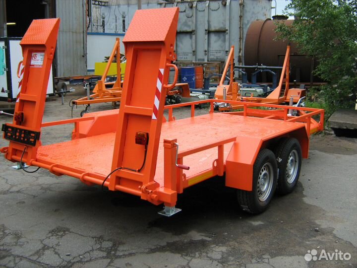 Прицеп трал (тяжеловоз) АБ трейлер 898212, 2023