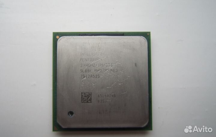 Процессор Intel 2.4 ггц сокет 478