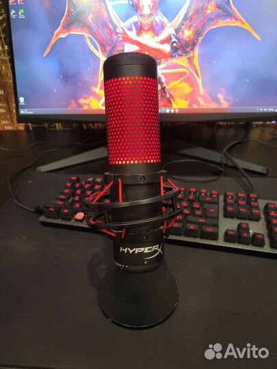 Микрофон hyperx quadcast