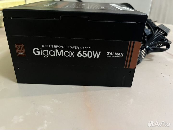Блок питания GigaMax 650W