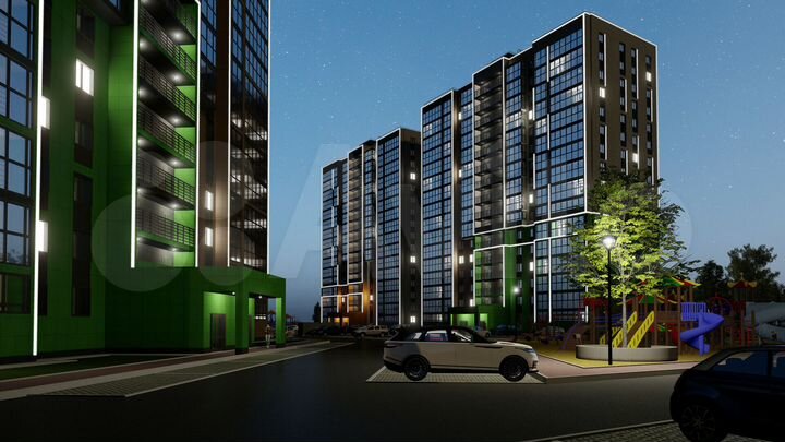 Квартира-студия, 27,1 м², 16/16 эт.