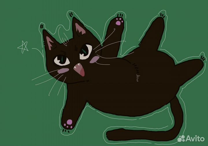 Нарисую вашего питомца :)