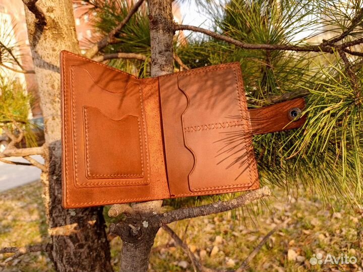 Обложка для автодокументов ручной работы