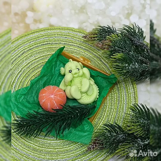 Презент, новый год, мыло, символ 2024